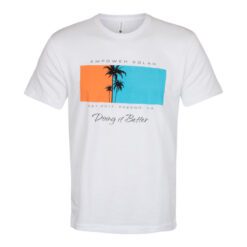 Palm Sunset Tee (White)