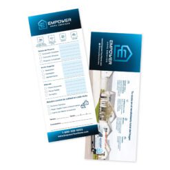 Alternative view of Services Customer Leave-Behind (Pack of 100)